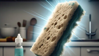 kitchen sponge germs