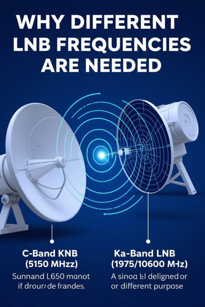 Understanding LNB Frequency: A Complete Guide for Satellite TV Users 2 Why Different LNB Frequencies Are Needed