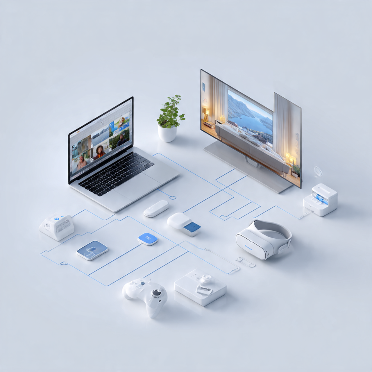 The Hyper-Connected Home: Exploring the 8 Types of Internet Connections ISPs Offer in 2025 1 8 Internet Connection Types in 2025 Fiber