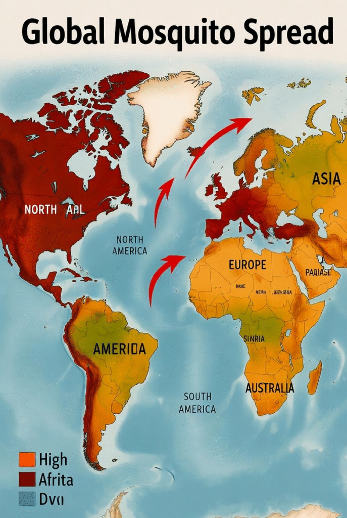 Mosquitoes Invade the Cold: How Warming Climates Are Redrawing Disease Maps 1 image