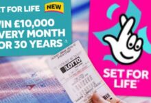 Lottery results LIVE: National Lottery Set For Life draw tonight, April 30, 2026