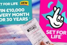 Winning Set For Life numbers for Monday April 27 £10k a month jackpot