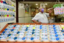 A lottery ticket seller in Kerala. File photo/Manorama