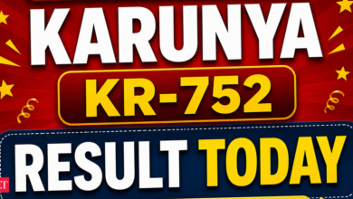 Kerala Lottery Karunya KR-752 result out today (02-05-2026); Rs 1 crore prize winning number and full list here