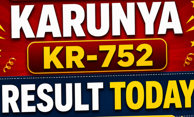Kerala Lottery Karunya KR-752 result out today (02-05-2026); Rs 1 crore prize winning number and full list here