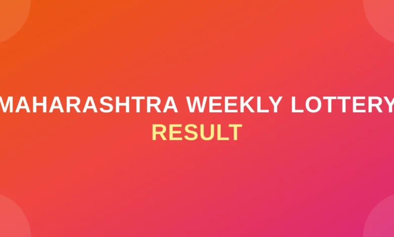 Maharashtra Weekly Lottery Results |  Maharashtra State Weekly Lottery Result Today; May 2, 2026