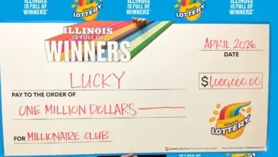 A man took a break at work. Then won a $1 million lottery prize