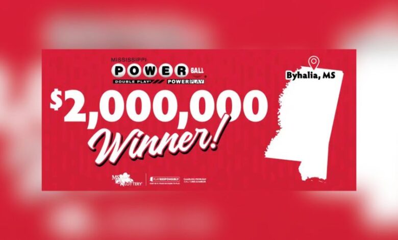 $2M Powerball ticket sold in Byhalia remains unclaimed