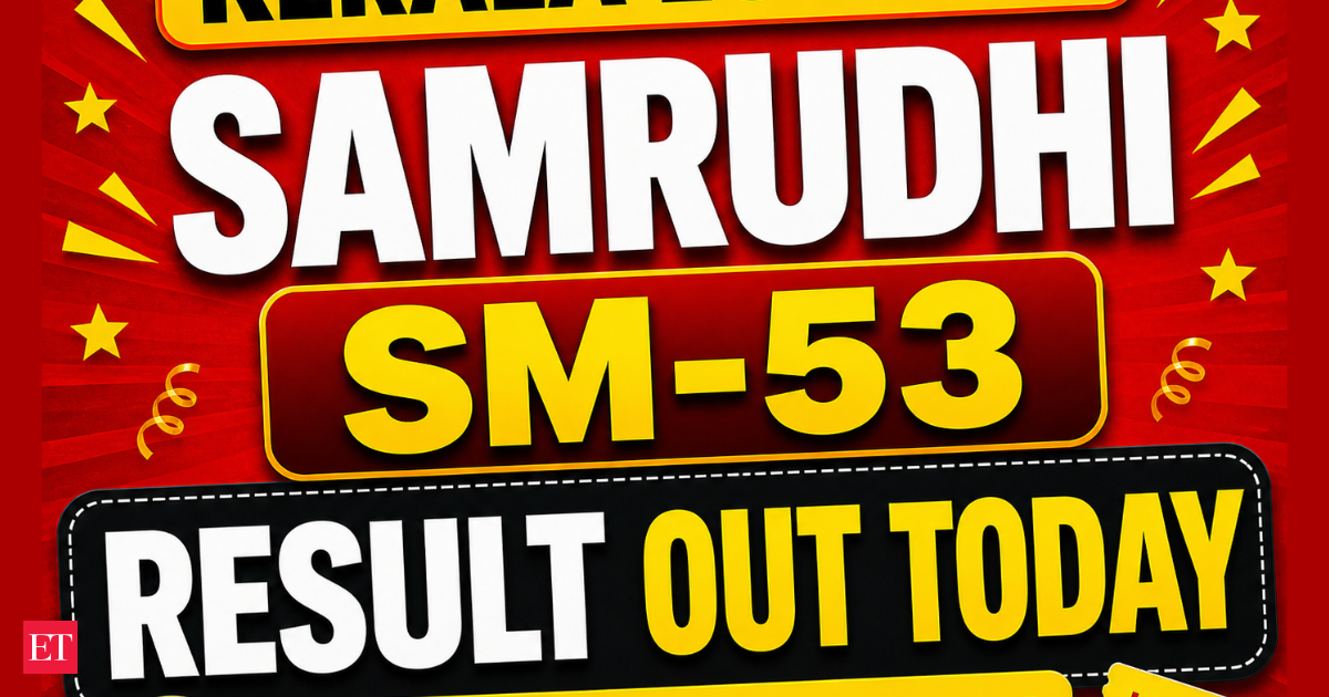 Kerala Lottery Samrudhi SM-53 result out today (03-05-2026); Rs 1 crore prize winning number and full list here