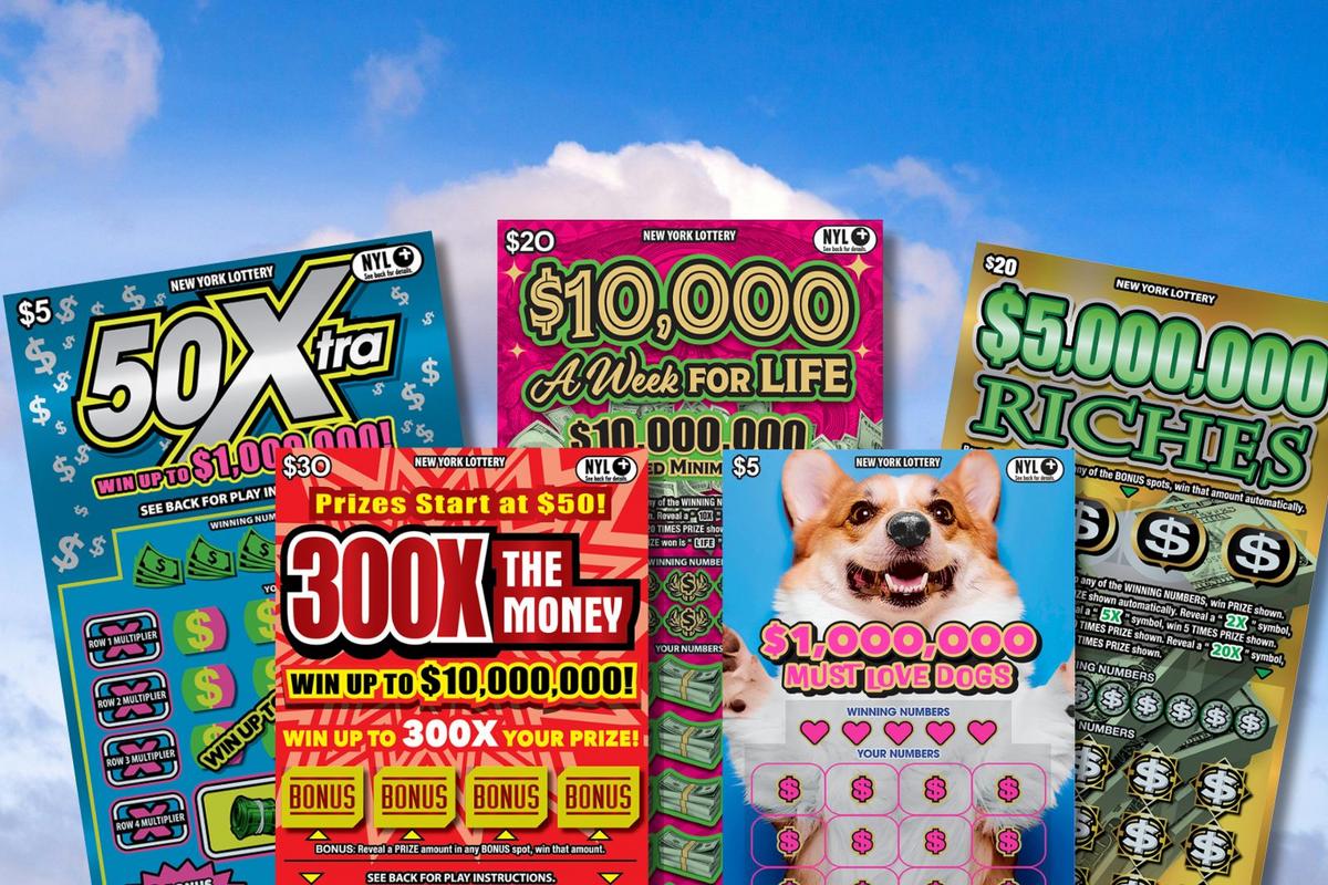 Springtime Excitement: New Scratch-off Tickets Feature Prizes Up To Five Million Dollars
