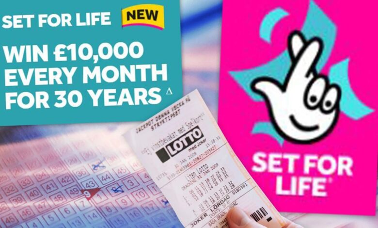 Winning Set For Life numbers for Thursday March 12 £10k a month jackpot