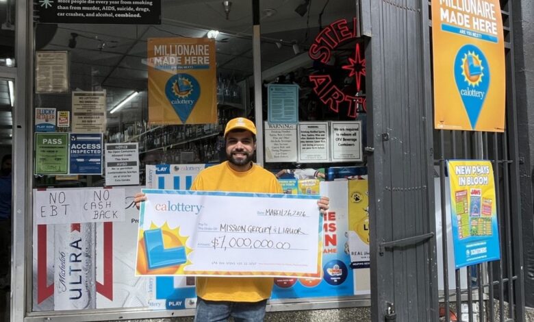 SF: Mission Market Sells $7 Million California Lottery Winner