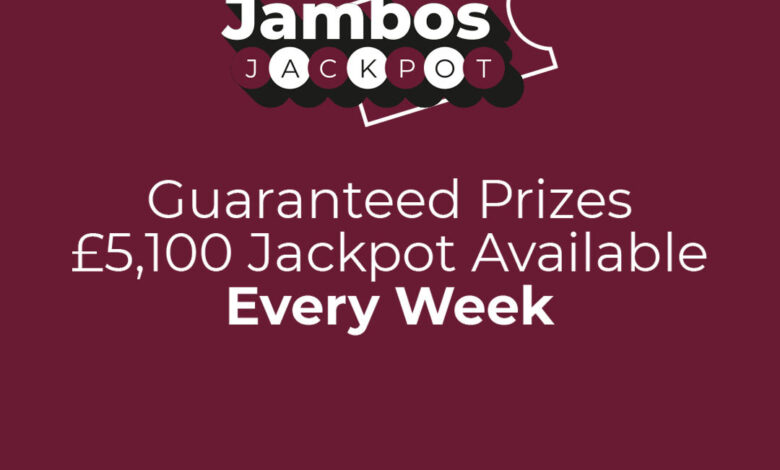Jambos Jackpot: Results- 7th March – Hearts