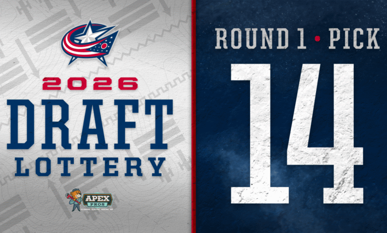 Blue Jackets to select 14th overall at 2026 NHL Draft | Columbus Blue Jackets