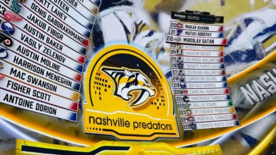 NHL draft lottery results revealed, Nashville Predators remain in No. 10 spot