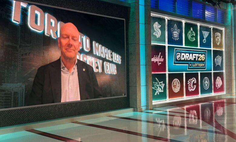 With draft lottery win, the Leafs catch a bullet between their teeth
