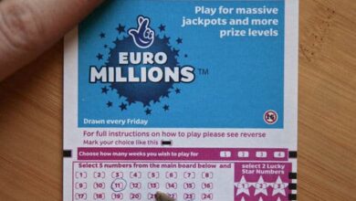 EuroMillions results: £42m jackpot rolls over - winning numbers and prize breakdown