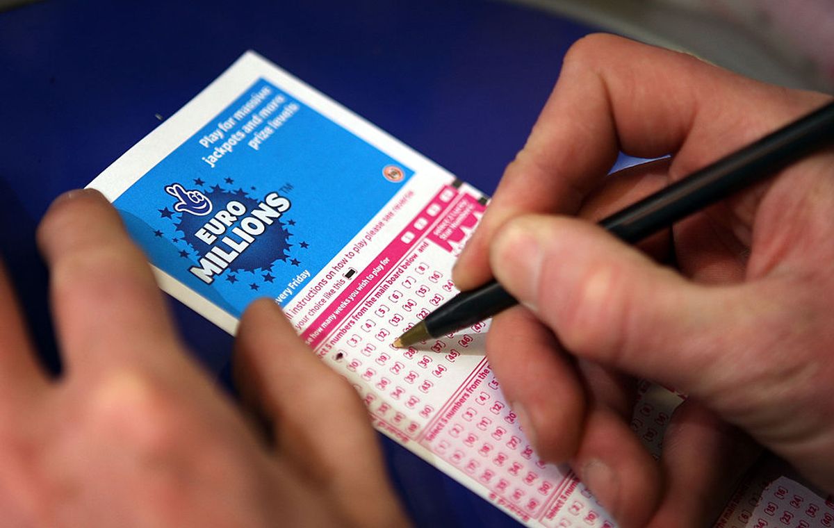 National Lottery EuroMillions ticket