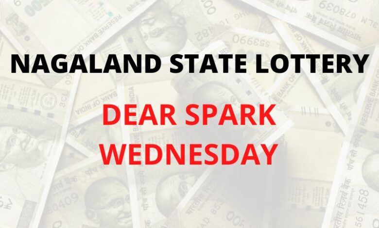 Nagaland State Lottery Sambad Dear Spark Wednesday result fo