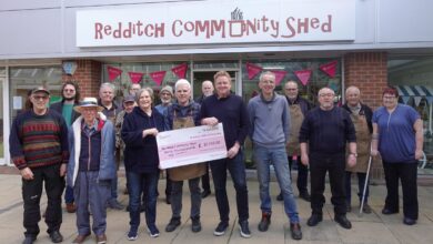 Redditch Community Shed to celebrate £20,000 National Lottery funding