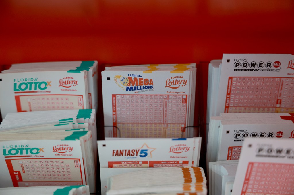 Florida Lottery tickets for Mega Millions, Powerball, Lotto, and Fantasy 5.