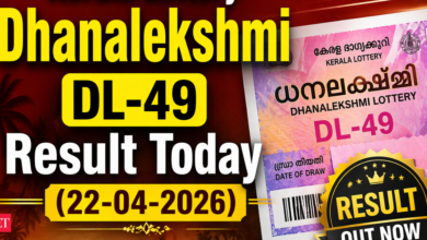 Kerala Lottery Dhanalekshmi DL-49 Result Today (22-04-2026): Rs 1 crore & other winning numbers full list