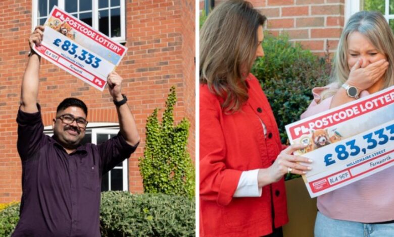 Golden envelopes land on Bolton street as neighbours scoop £1m lottery win