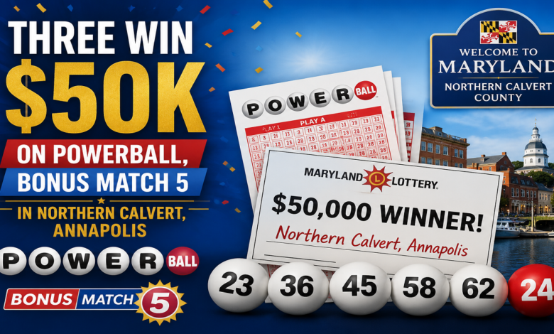 Trio of Maryland winners from May 6 Powerball