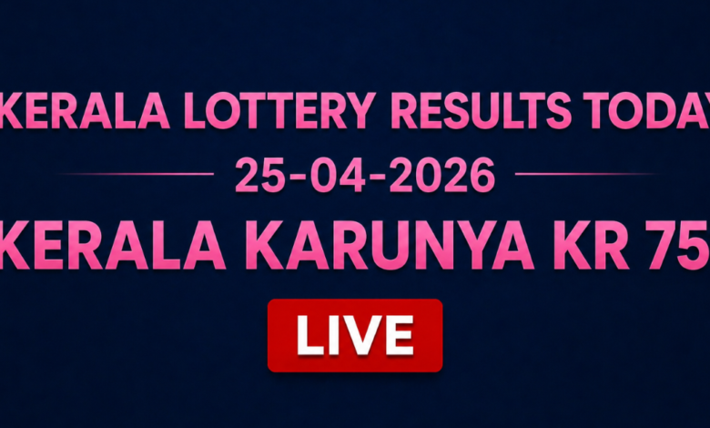 Kerala lottery result today (April 25, 2026): Karunya KR 751 lottery results out;  Check Rs 1 crore prize winning number and full list here