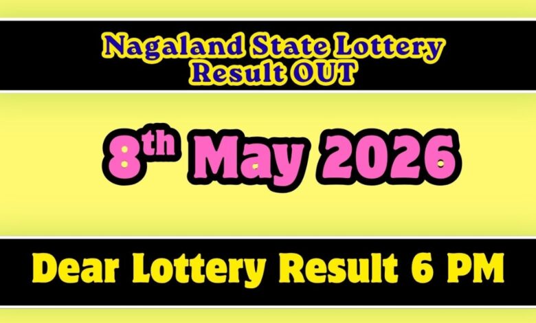 Nagaland State Lottery Result OUT, 8 May; Dear Lottery Result 6 PM Check 1 Crore Winner Number & Full List