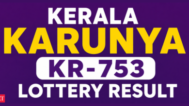 Kerala Lottery Result Today, Karunya KR-753 (May 9, 2026): Rs 1 crore first prize, Rs 25 lakh and Rs 10 lakh winners. Check full list