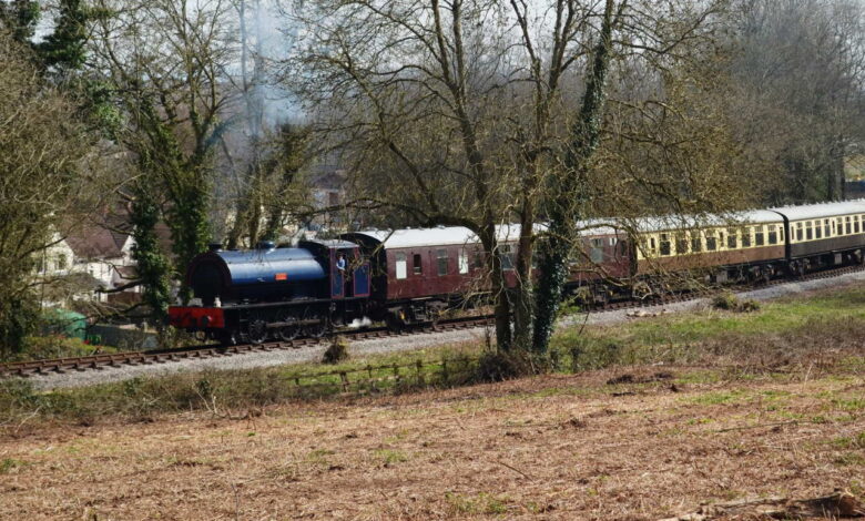 Wilbert on the Dean Forest Railway