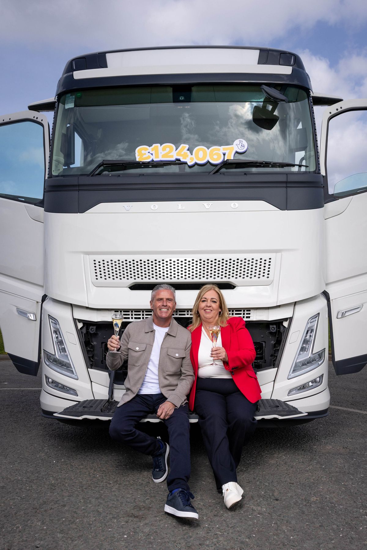 HGV driver Bernie won more than £124,000