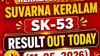 Kerala Lottery Bhagyathara BT-53 result out today (11-05-2026); Check Rs 1 crore prize winning number and full list here
