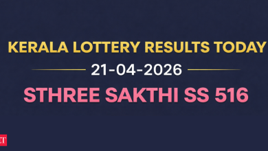 Kerala lottery result today (April 21, 2026): Sthree Sakthi SS-516 results out today; Rs 1 crore prize winning number and full list here