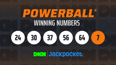 Powerball Winning Numbers from 5/11/26