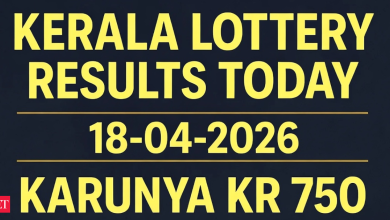 Kerala Karunya KR-750 lottery result out today (April 18th, 2026); ?1 crore prize winning number and full list here
