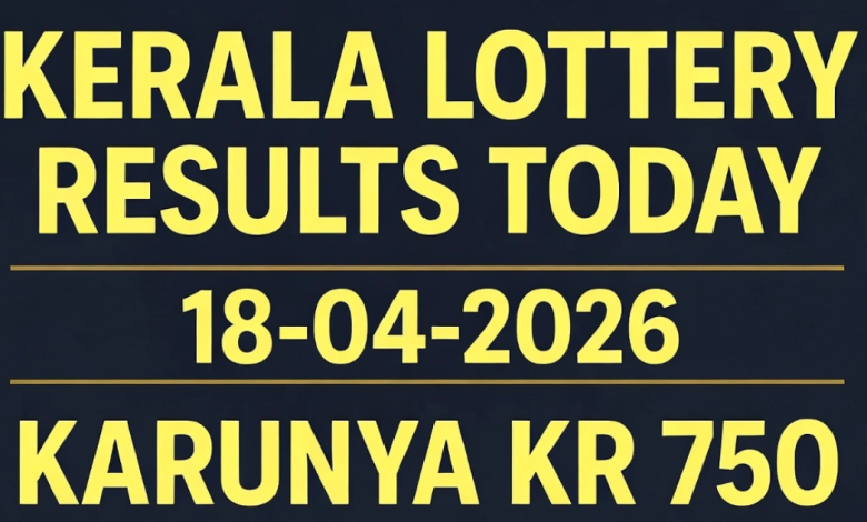 Kerala Karunya KR-750 lottery result out today (April 18th, 2026); ?1 crore prize winning number and full list here