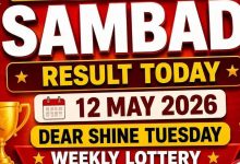 Nagaland Lottery Sambad result out today (12 May 2026); Dear Shine Tuesday weekly lottery winner for Rs 1 cr prize