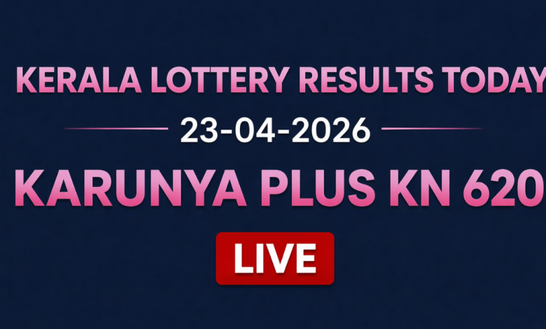 Kerala lottery Karunya Plus KN-620 result out today (23-04-2026); Rs 1 crore prize winning number and full list here
