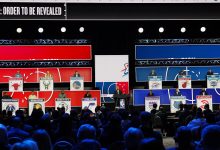 May 10, 2026; Chicago, IL, USA; A general view during the 2026 NBA Draft Lottery at Navy Pier. Mandatory Credit: David Banks-Imagn Images