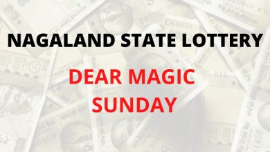 Nagaland State Lottery Sambad Dear Magic Sunday result for A
