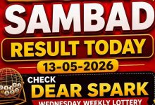 Nagaland Lottery Sambad result today 13 May 2026; Check Dear Spark Wednesday weekly lottery winner for Rs 1 cr prize