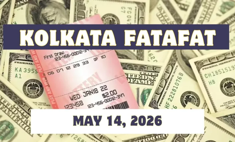 Kolkata Fatafat (FF) results declared for May 14, 2026; check winners here