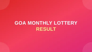 Goa Monthly Lottery Results | Goa State Monthly Lottery Result Today 14 May 2026