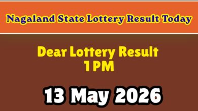 Nagaland Lottery Result Today, 13/05/2026: Sambad DEAR 1PM Tuesday Weekly Winners List; Who Won Rs 1Crore?