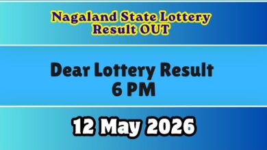 Nagaland Lottery Sambad 6 PM Result OUT Today 12/05/2026; Check Dear Evening Lottery Rs. 1 Cr 1st Prize Winner