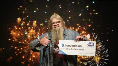 Kitchener lotto winner plans to leave apartment living behind