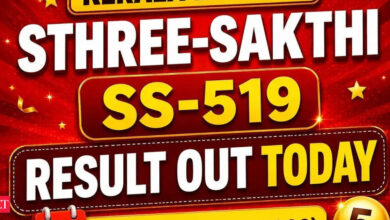 Kerala Lottery Sthree-Sakthi SS-519 result out today (12-05-2026); Check ₹1 crore prize winning number and full list here