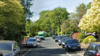 Residents on Altrincham road celebrate after postcode win in lottery